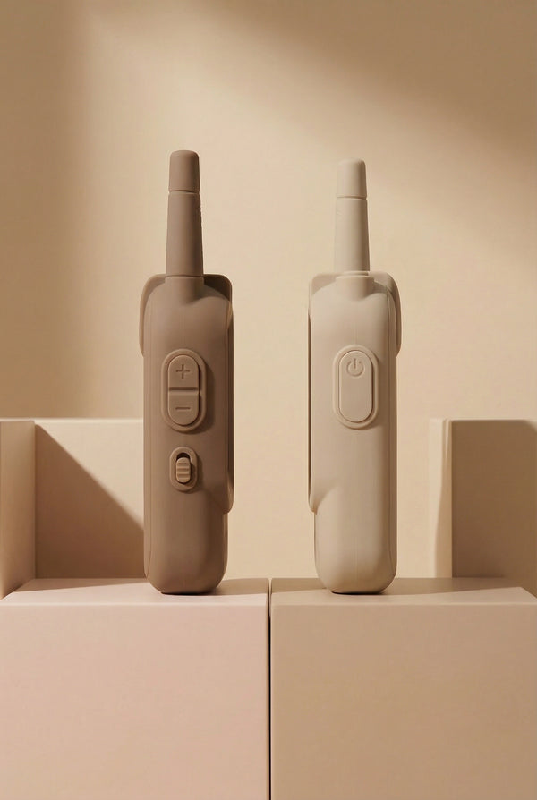 KidTooki - Video Walkie Talkie - Beige&Brown