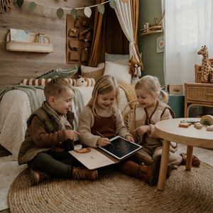 Tablet Graficzny z kartami pracy do rysowania - KidBook - Safari