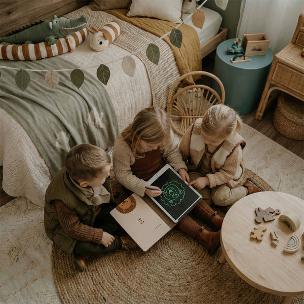 Tablet Graficzny z kartami pracy do rysowania - KidBook - Safari