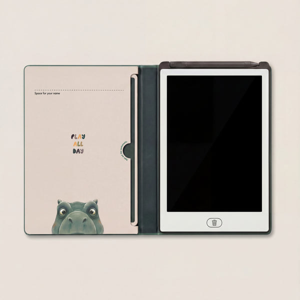 Outlet - Tablet Graficzny z kartami pracy do rysowania - KidBook - Dino